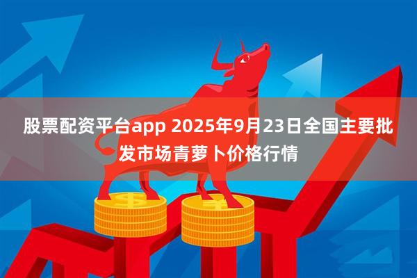 股票配资平台app 2025年9月23日全国主要批发市场青萝卜价格行情